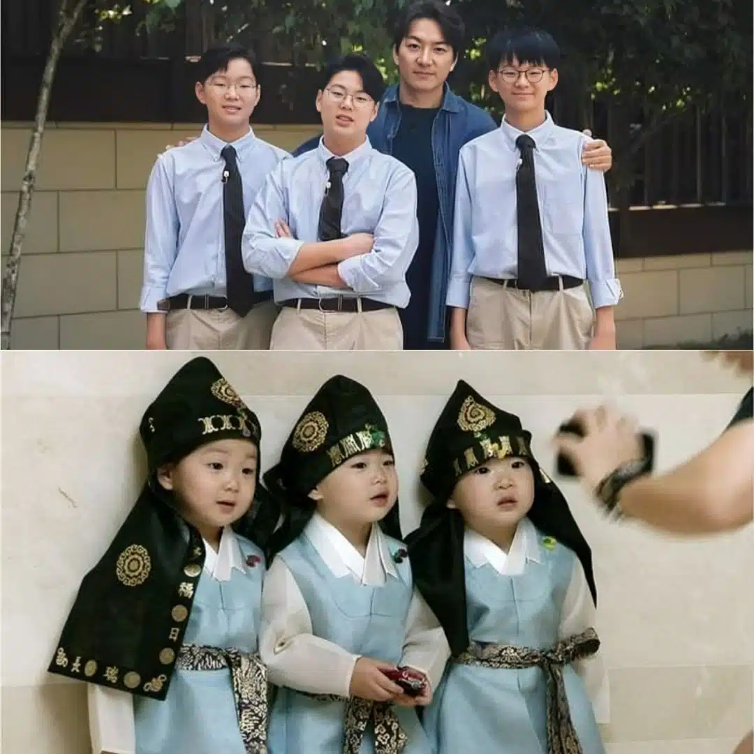 Kembar 3 Daehan, Minguk & Mansae Kini Sudah Berusia 12 Tahun, Tinggi Lebih 170CM