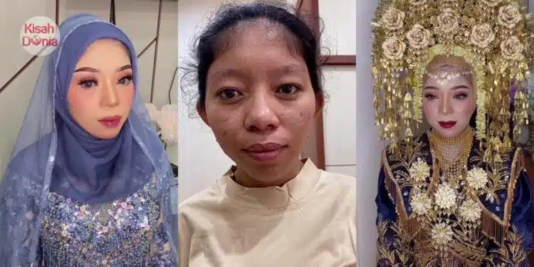 Wajah Tak Berubah Lepas Solek, Pihak Pengantin Enggan Bayar Penuh Servis MUA