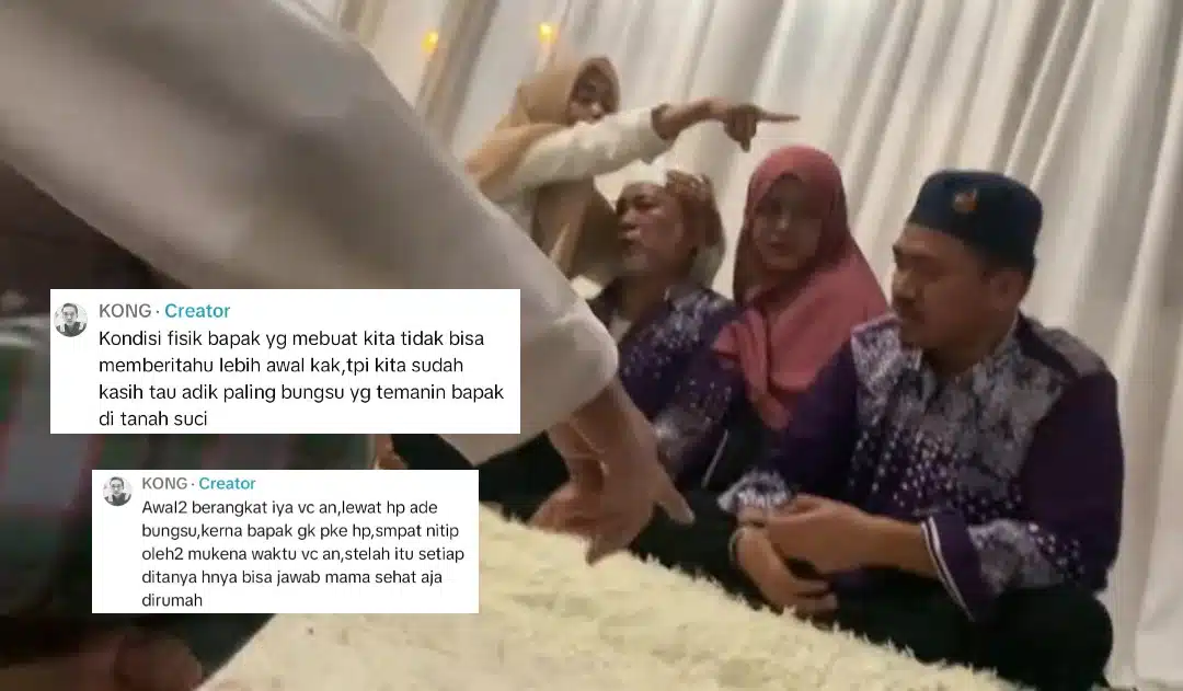 Pulang Dari Mekah, Anak Baru Beritahu Bapa Ibu Sudah ‘Pergi’ Sejak 14 Hari Lepas