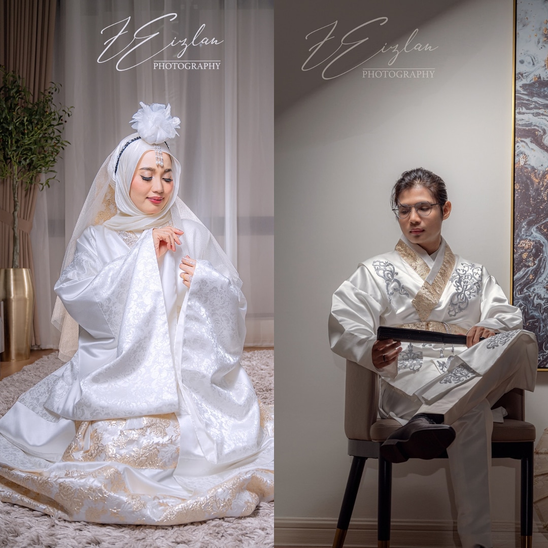 Majlis Sanding Ala – Ala Kdrama Raih Perhatian, Lengkap Dengan Busana Hanbok