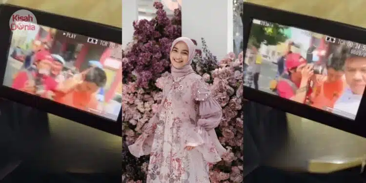 [VIDEO] Wartawan Cemuh & Tarik Rambut Suami Nabila, Polis Hanya Mampu Tergelak