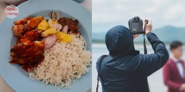 Kerja Bawah Terik & Tak Diizin Makan Minum, Jurugambar Padam Foto Pengantin