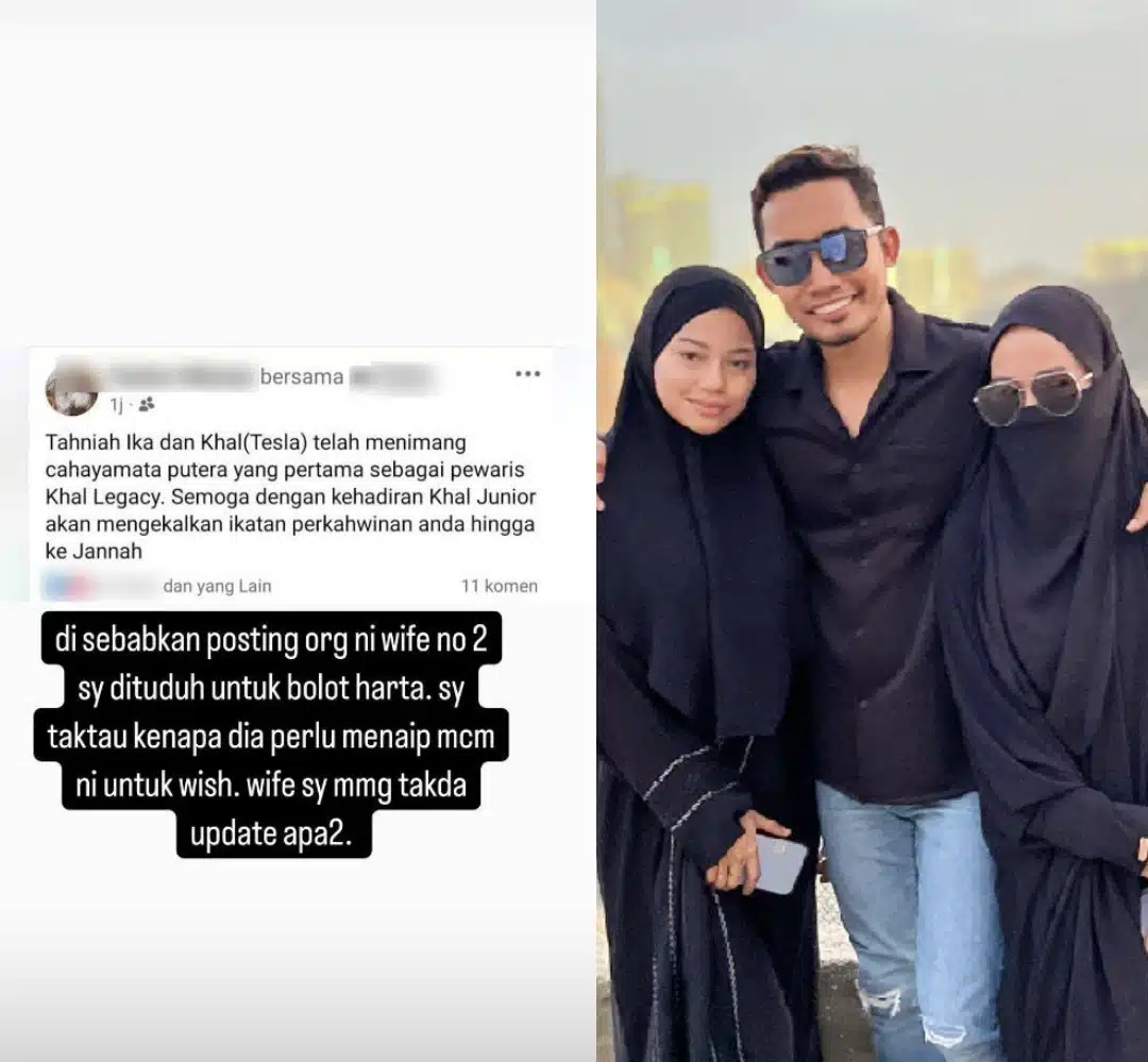 “Disebabkan Posting Orang Ni, Wife No 2 Dituduh Bolot Harta Saya” – Abang Tesla