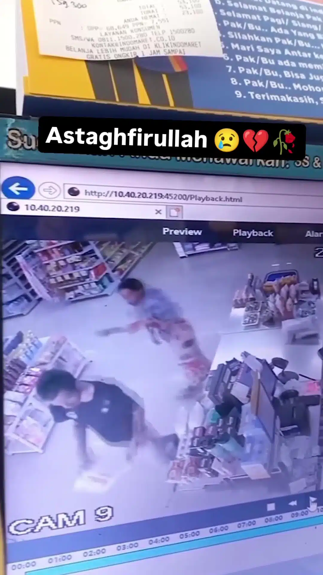 Merajuk Tak Dibelikan Lipstik, Suami Meradang Rentap Tudung Isteri Depan Cashier