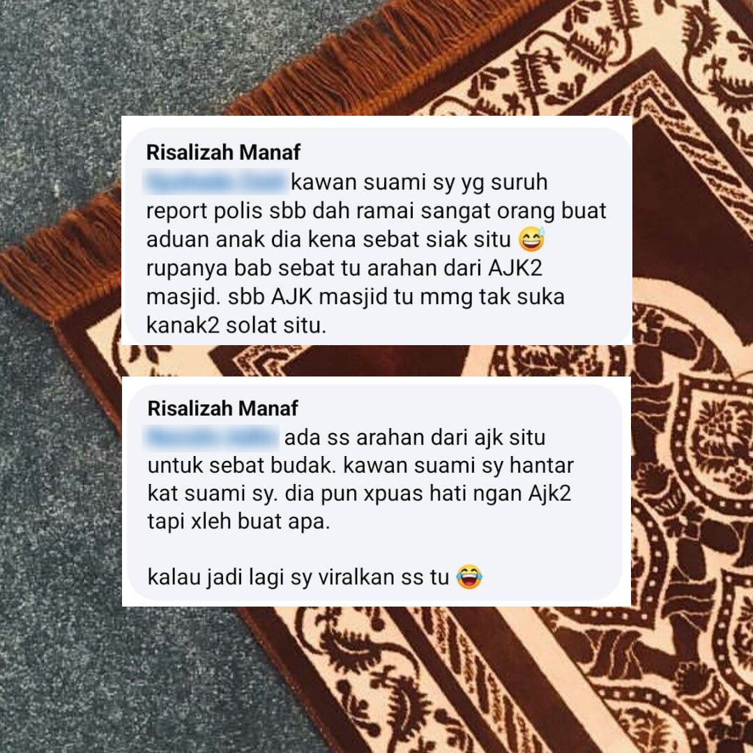 Budak 11 Tahun Tiba – Tiba Dirotan Tok Siak Sewaktu Rakaat Pertama Solat Jumaat