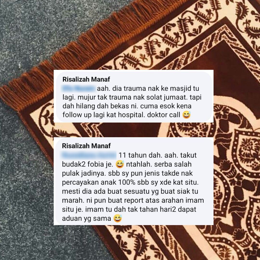 Budak 11 Tahun Tiba – Tiba Dirotan Tok Siak Sewaktu Rakaat Pertama Solat Jumaat