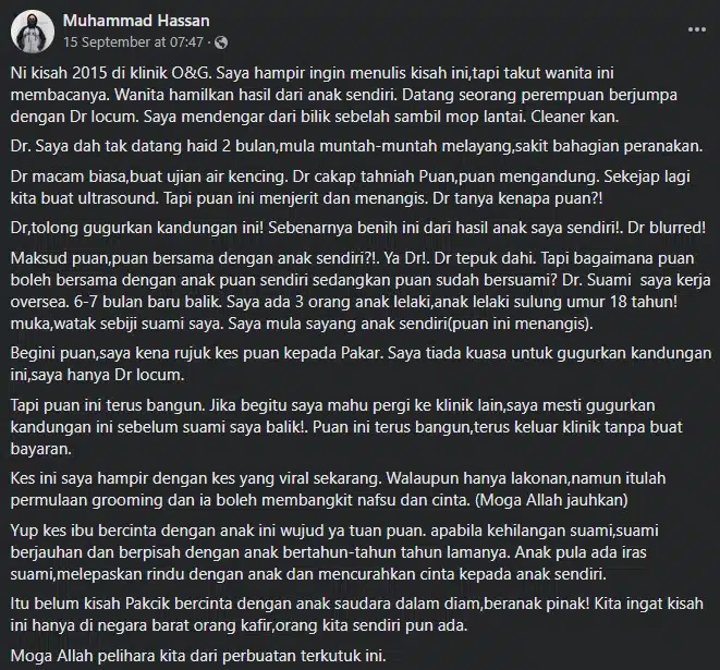 Wanita Desak Gugur Kandungan Lepas Disahkan Hamil, Rupanya Benih Anak Sulung