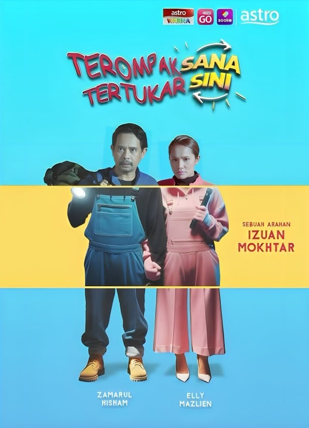 Telefilem Komedi Tertukar Roh, Zamarul Dipuji Berjaya Tiru Karakter Kak Lina