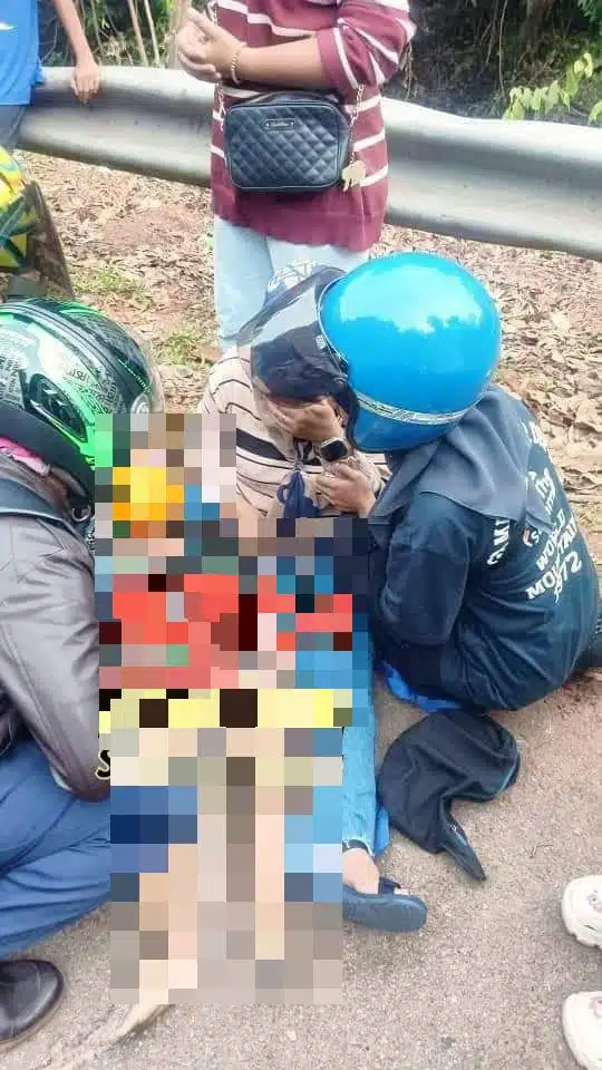 “Saya Angkat, Dah Terkulai” – Ibu Ceritakan Detik Nahas 2 Anak & Tong Roro