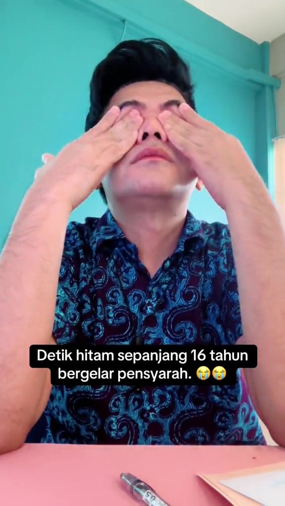 Markah 0/100 Masih Boleh Tergelak, Pensyarah Kesat Air Mata Nasihati Pelajar