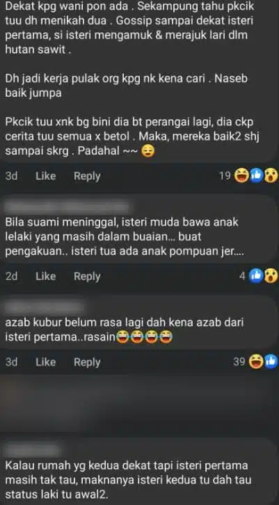 Bini Tua Marah Suami Terbujur Kaku, Rupanya 10 Tahun Berjiran Dengan Bini Kedua