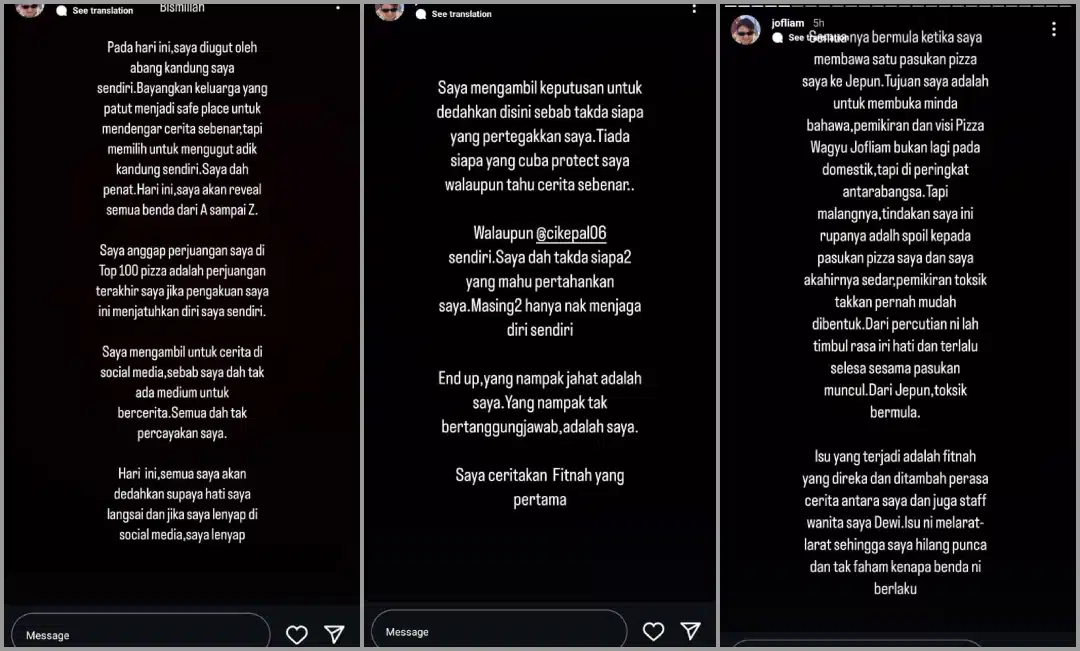 Rumah Tangga Jofliam Sedang Bergolak, Sedih Difitnah Berskandal Dengan Staf