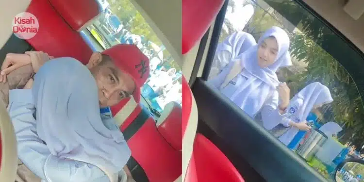 Ayah Terlibat Jenayah Narkotik Bebas Penjara, Surprise Jemput Anak Di Sekolah