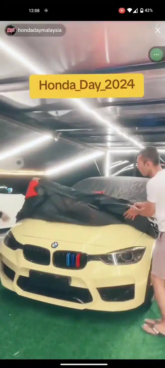 Teruk Dikecam Beri Kereta Uzur, Penganjur Ganti Hadiahkan BMW F30 Pada Pemenang