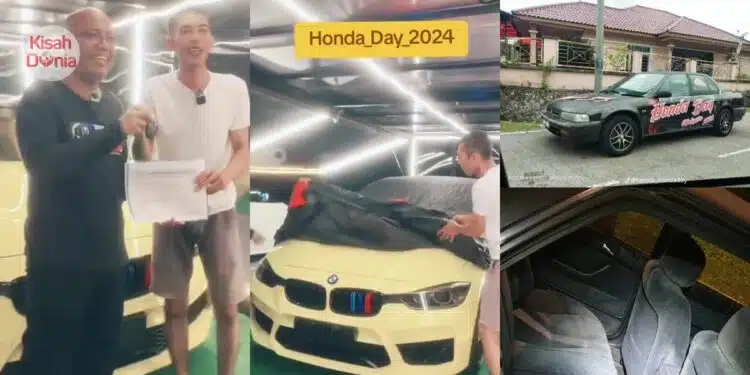 Teruk Dikecam Beri Kereta Uzur, Penganjur Ganti Hadiahkan BMW F30 Pada Pemenang