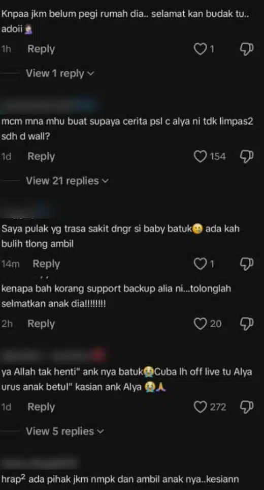 Anak Sesak Nafas & Batuk Teruk, Ibu Masih Sibuk Live, Netizen Seru JKM Bertindak