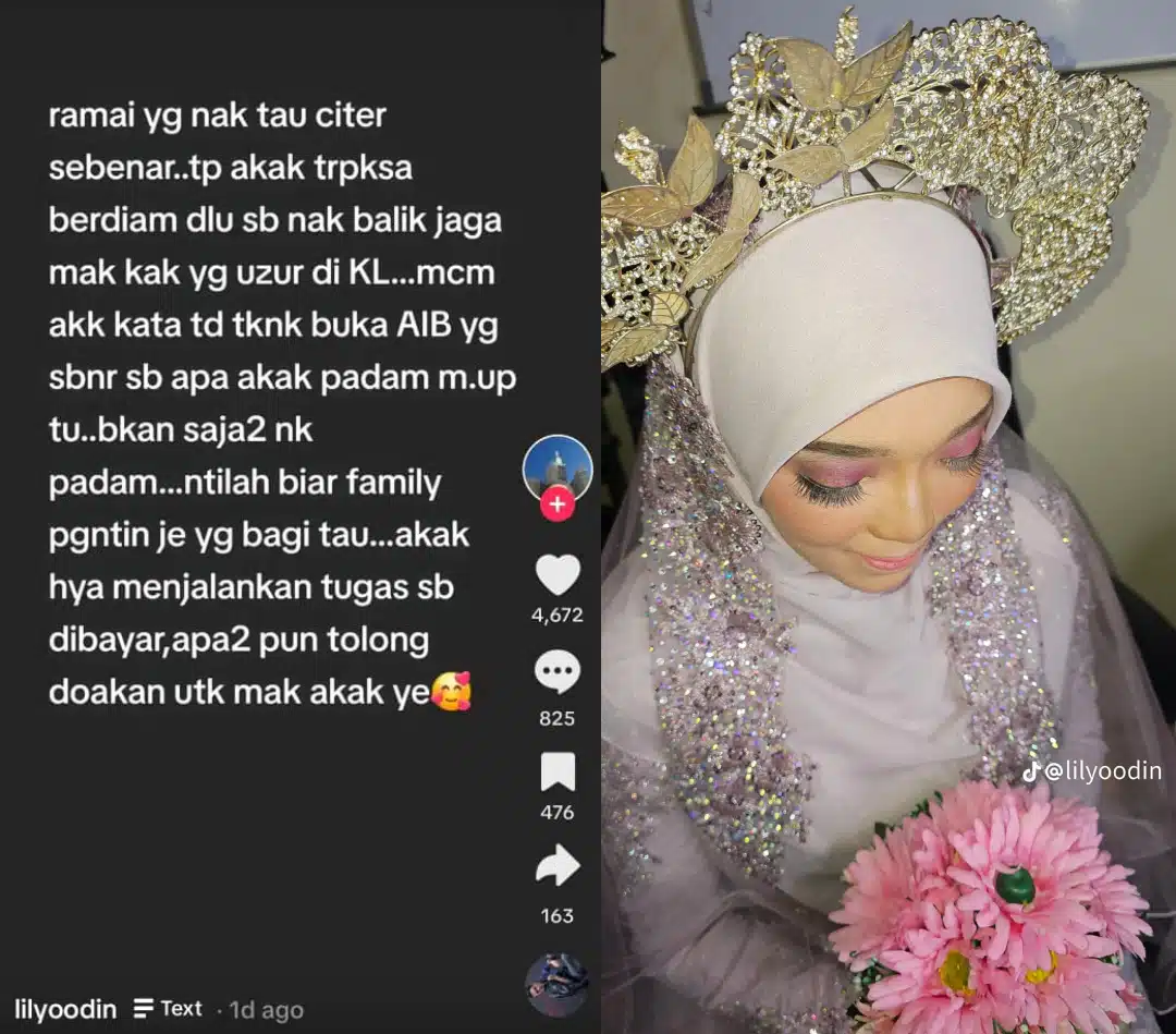 “Biarlah Makeup 80an, Suami Pengantin & Keluarganya Suka” – MUA Eyeshadow Purple