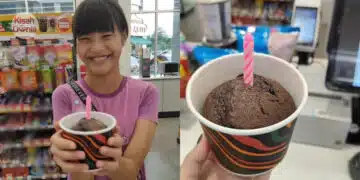 “Saya Takde Kawan, Nak Nyanyi Sendiri”-Budak Beli Muffin Rai Birthday Sendirian