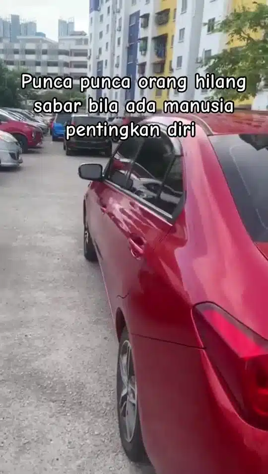 4 Jam Pemilik Saga Double Parking, Hanya Lontarkan Kata Maaf Selepas Ditegur