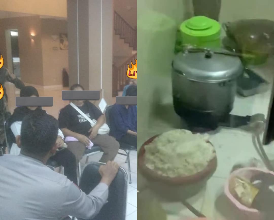 Budak Katering Bawa Lari Makanan Kenduri Kahwin, Hidang Lauk Basi Kepada Tetamu