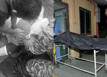 Kontena Hempap Kereta : Pemandu Treler Tunjuk “Peace” Ketika Dibawa Ke Mahkamah