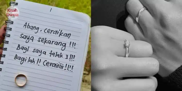 Isteri Kerap Minta Cerai Tiap Kali Bertengkar, Suami Lama Sabar Terlafaz Talak 3