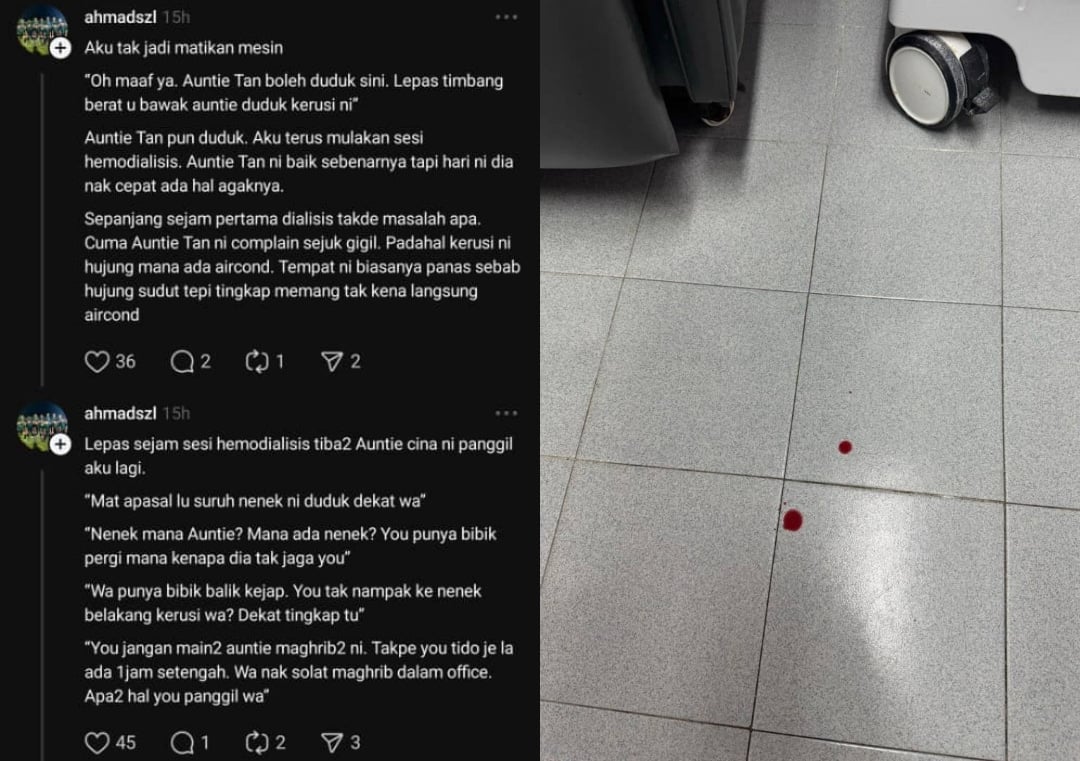 Wanita Dirasuk Ketika Dialisis “Terima Kasih Bagi, 2 Tahun Aku Tunggu Hehehehe”