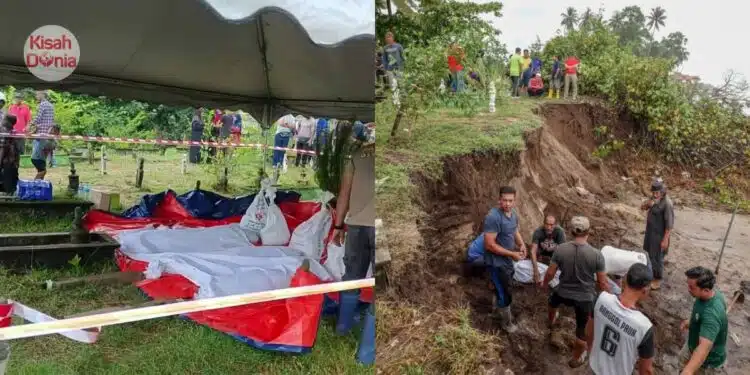 Tanah Kubur Runtuh, Kain Kafan Ibu Masih Elok Walau Sudah 12 Tahun Dikebumikan