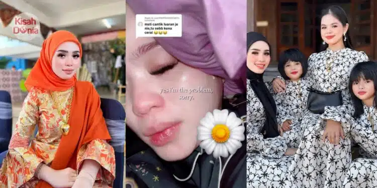 “Mesti Cantik Luaran Je Ni Sebab Tu Kena Cerai”-Usahawan Nangis Baca Komen Orang