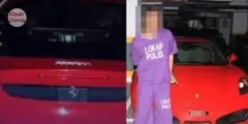 [SELANGOR] Anak Penyanyi Juga Ditahan Dalam Jenayah Curi Ferrari Ahli Perniagaan