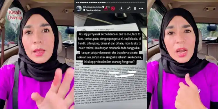 “Tak Suka Cara Saya? Pergi Sekolah Lain!” – Ibu Dedah Anak Dilempang Pengetua