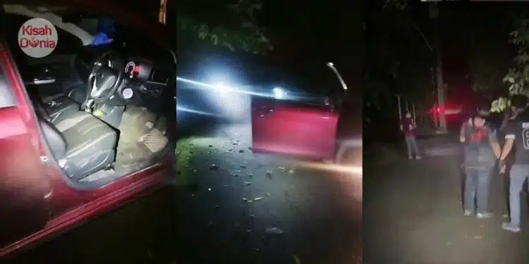 Kereta Dilarikan Di Taman Botanikal Melaka, Sekali Terjah Rupanya Tiada Pemandu