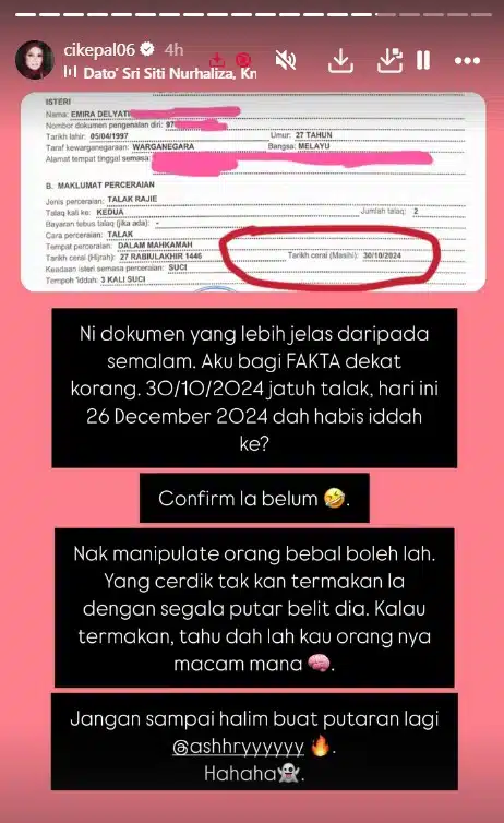 “Aku Nampak Kau Berkepit Dengan Ex-Wife, Kau Tengok” Jo Cuba Kasari Pembantu CE