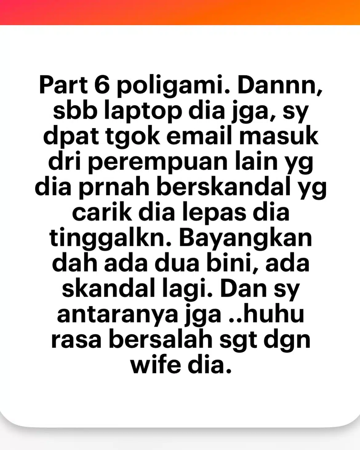 Teruja Akan Jadi Isteri Kedua, Gadis Gigil Tahu Bakal Suami Rupanya Beristeri 2