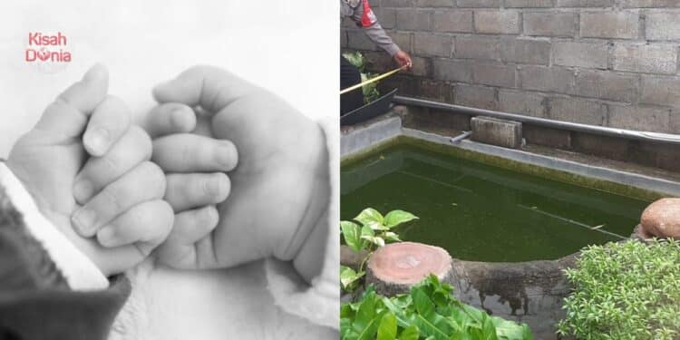 Ibu Ayah Tidur Siang, Tak Sedar Anak Kembar Usia 1 Tahun Terapung Di Kolam Ikan