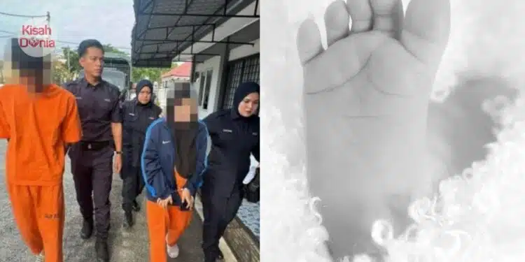 Polis Tahan Penganggur & Staf F&B Sorok Bayi Dalam Beg, Uri Turut Dirampas