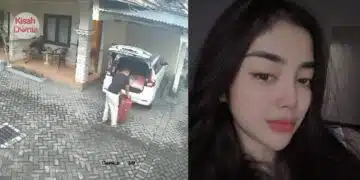 Terlampau Tenang, Rakaman CCTV Lelaki Pindahkan Bagasi Berisi Tubuh Teman Wanita