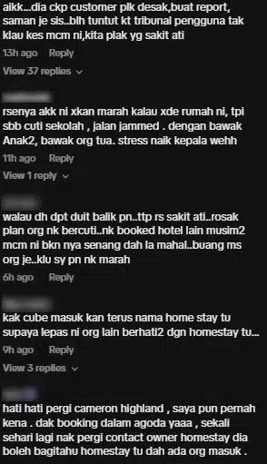 Percutian Ke CH Bertukar Stres, Homestay Sudah Dibayar Diberi Pada Tetamu Lain