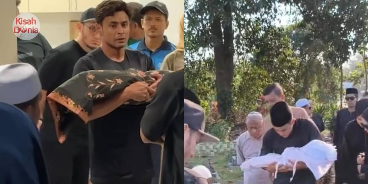 Gugur Air Mata, Rakaman Sayu Proses Pengebumian Baby Aisy – Kisah Dunia