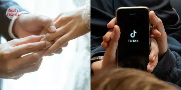 Bapa Anak 5 Lafaz Talak 3, Angau Dengan Janda Kerja ‘Gomen’ Dikenali Di TikTok