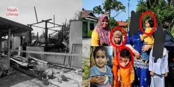 Insiden Pilu 5 Beranak Di Jasin, Isteri Rupanya Sedang Hamil 5 Bulan Anak Ke-7