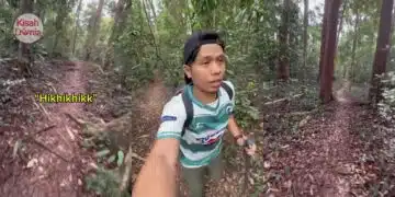 “Uk Ek Uk Ek, Hey Tengok Ni Cu” – Lelaki Hiking Gunung Diusik Suara Riuh Nenek