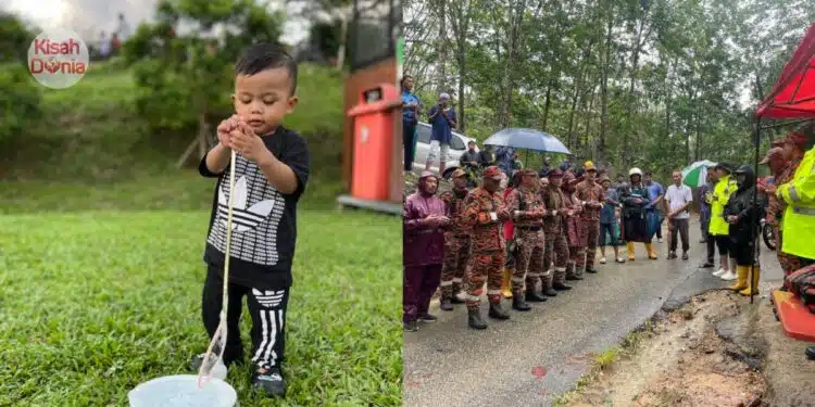 Ibu Masuk Ke Dapur Setelah Suapkan Makan, Hud Hilang & Masih Belum Ditemui Lagi