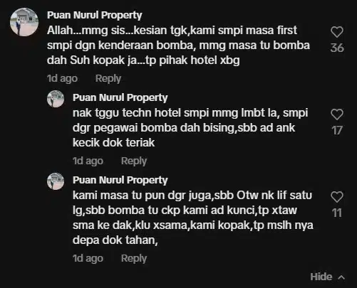 Pihak Hotel Tak Bagi Kopakkan Pintu Lif, Anak Terkulai Lemah Terperangkap 2 Jam