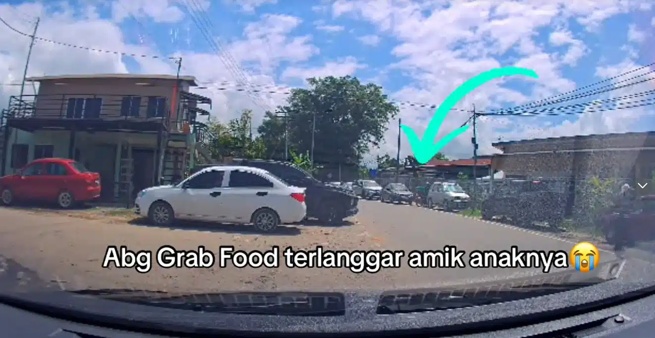 Food Rider Sempat Tarik Tangan Anak, Lori ‘Hentam’ 13 Kereta Berdekatan Sekolah