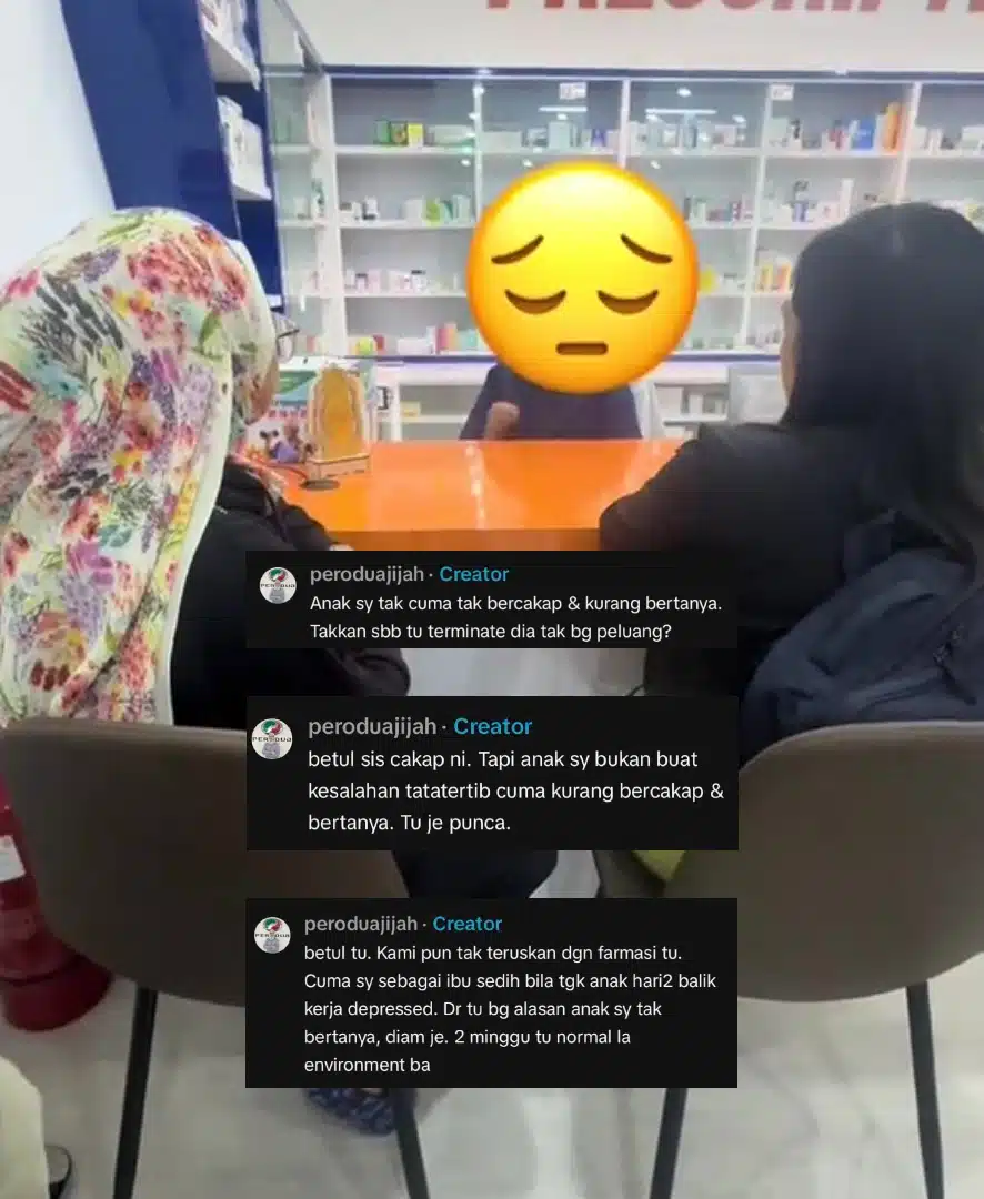 Doktor Buang Staf Intern Kurang Bertanya, Ibu Datang Farmasi Minta Penjelasan