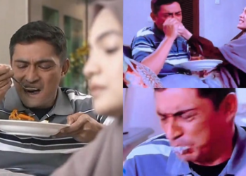 “Otak Ada, Fikir!” – Netizen Puas Hati Babak Orkid Lumur Nasi Ke Mulut Suami