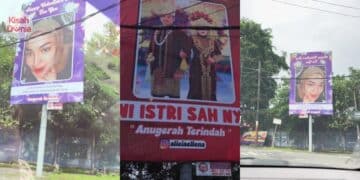 Anggap Kejadian Pelamin Roboh Sebagai Kelakar, Wanita Buat Permohonan Maaf