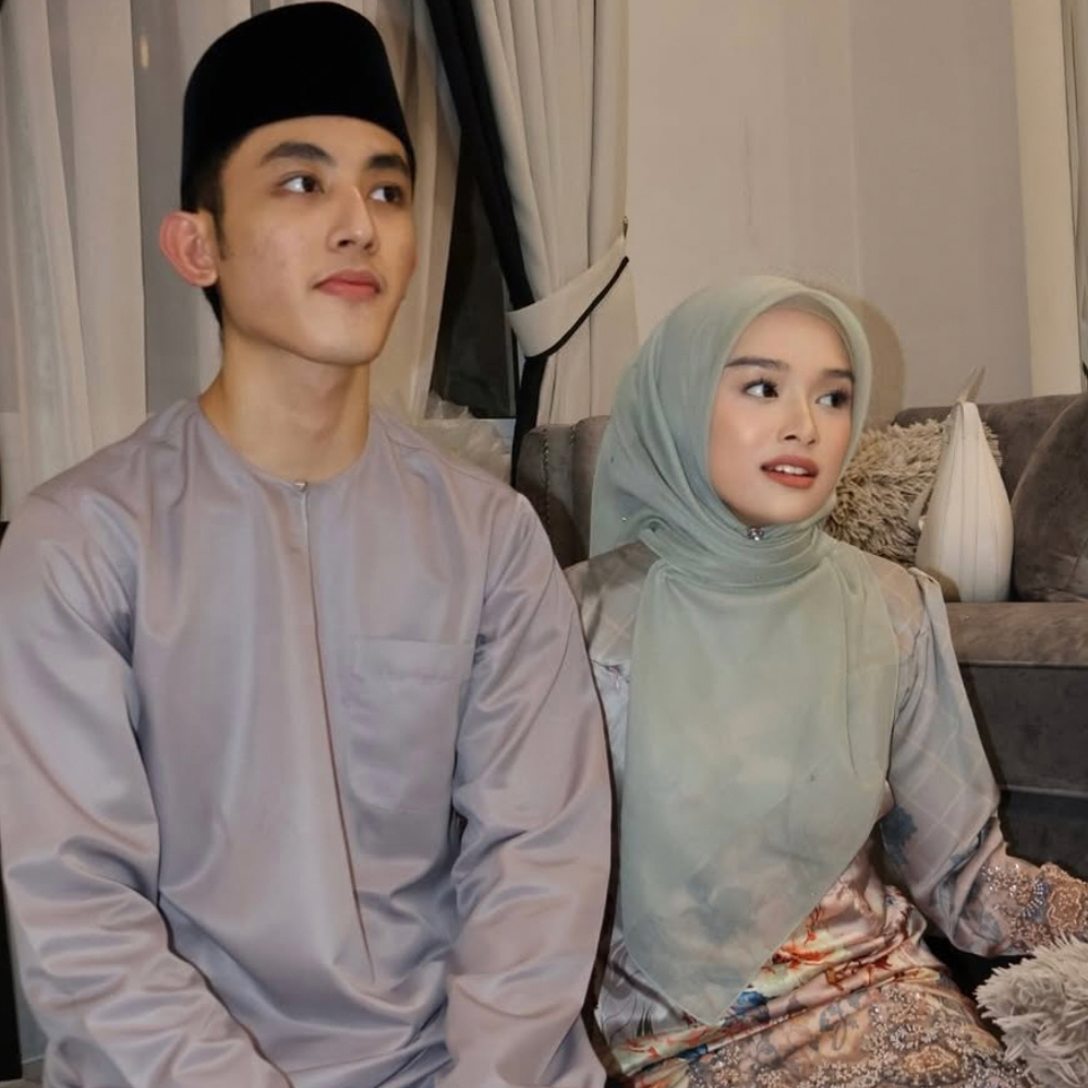 Aslam & Marissa Dania Hadir Prosiding Pengesahan Nikah
