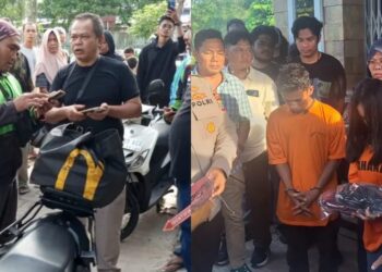 Sekumpulan Budak Acah Samseng Bawa Helmet Ugut Rakan PPR, Siap Cengkam Rambut